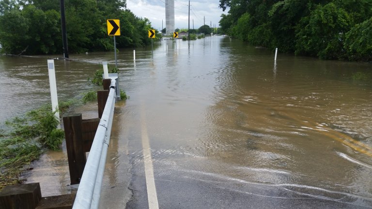 Where will all the water from Hurricane Harvey go?
