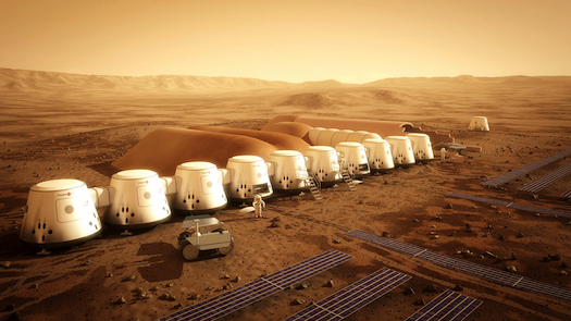 Mars colony