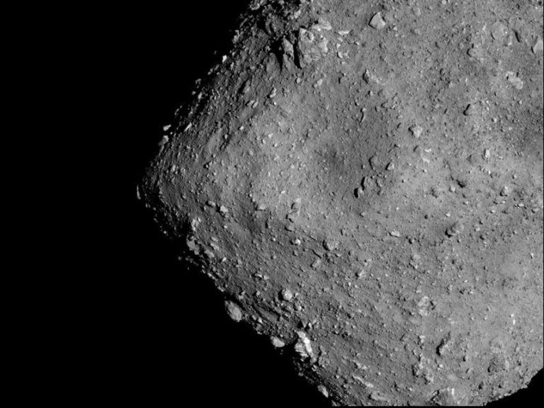 Ryugu, as imaged by instruments on Hayabusa2.