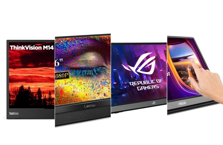 The best portable monitors composited