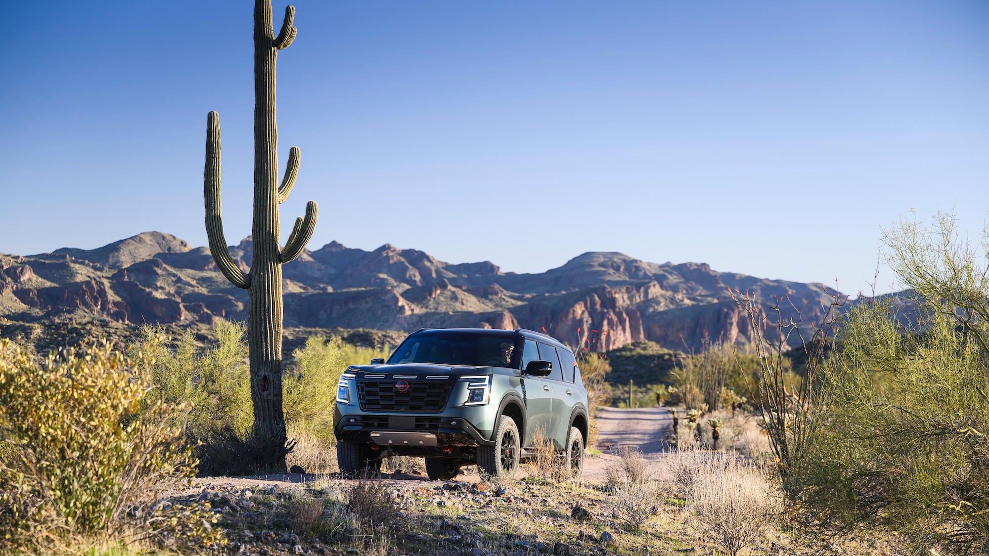 truck in desert